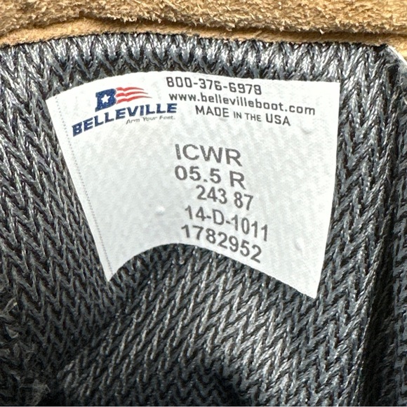 Belleville ICWR Boots Intermediate Cold Wet Weather Gore-Tex Size 5.5 Regular - Picture 2 of 12